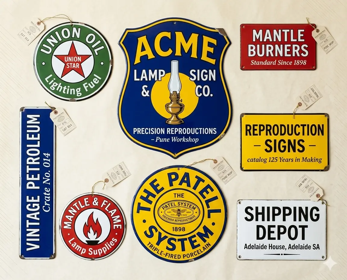 Vintage Reproduction Signs
